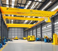 Double girder overhead crane in German automobile factory